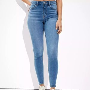 American eagle Super High Rise Jegging